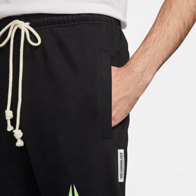 Nike Ja Standard Issue Dri-fit Pants 'black Lime'