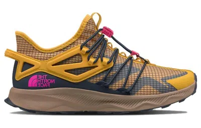 The North Face Oxeye Running Shoes 'summit Gold Tnf Black' In Brown