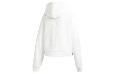 Adidas Originals (wmns) Adidas Contrasting Colors Logo Sports Pullover Hoodie Asia Edition White