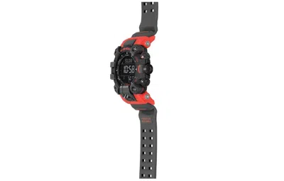 Casio G-shock Digital 'brick Black ' In Orange