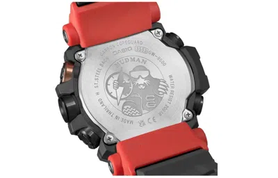 Casio G-shock Digital 'brick Black ' In Orange