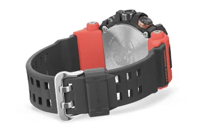 Casio G-shock Digital 'brick Black ' In Orange