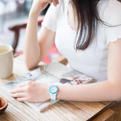 Casio Waterproof Sports Quartz Bluewhite Analog