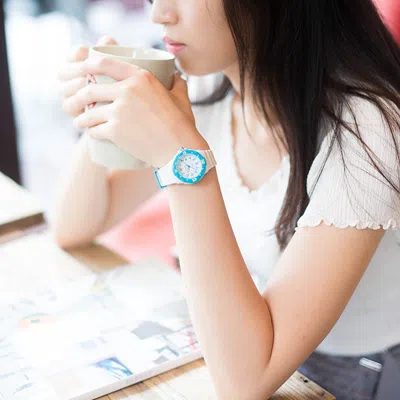 Casio Waterproof Sports Quartz Bluewhite Analog