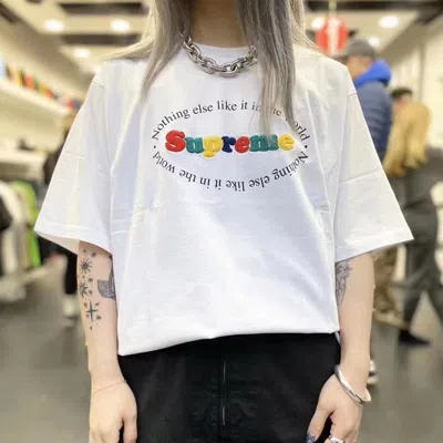 Supreme Ss20 Week 1 Nothing Else Ss Top Tee In White