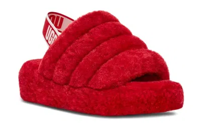 Ugg (wmns)  Fluff Yeah Slide 'ribbon Red'