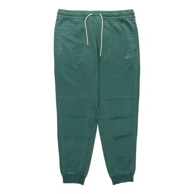 Nike Sportswear Knit Gym Running Training Sports Long Pants Silver Green Silvergreen