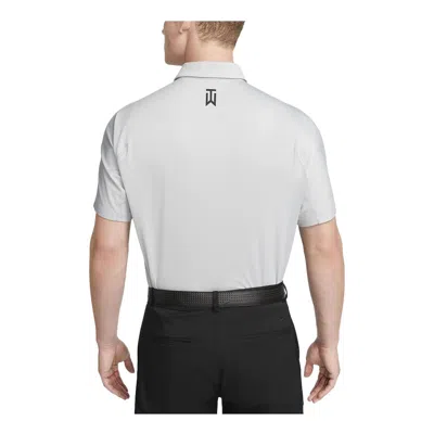 Nike Golf Dri-fit Stripe Polo Shirts 'grey' In Gray