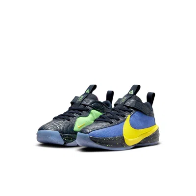 Nike (ps)  Zoom Freak 5 'yellow Blue Green' In Black