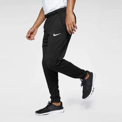 Nike Casual Sports Logo Solid Color Bundle Feet Pants Black