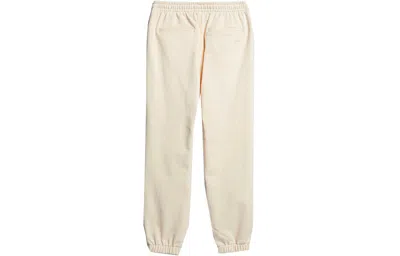 Adidas Originals Unisex Loose Sweatpants Ivory In White