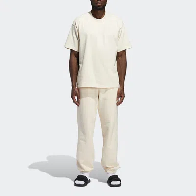 Adidas Originals Unisex Loose Sweatpants Ivory In White