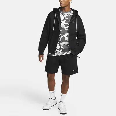 Nike Solo Swoosh Hoodie In Black