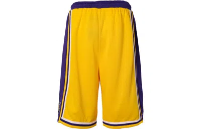 Nike (ps)  La Lakers Basketball Shorts 'yellow'