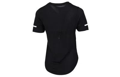 Nike (wmns)  Icon Clash Dri-fit Quick Dry Breathable Running Short Sleeved 'black'