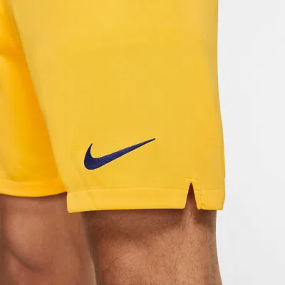 Nike 2019-2020 Barcelona Away Football Shorts 'yellow'
