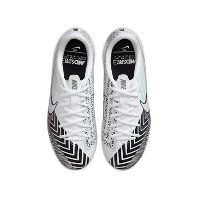 Nike (gs)  Jr Vapor 13 Academy Mds Ag Soccer Shoes K White In Multi