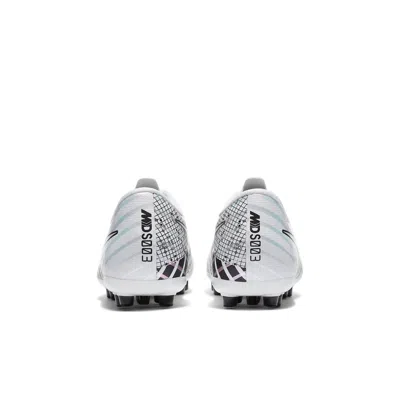 Nike (gs)  Jr Vapor 13 Academy Mds Ag Soccer Shoes K White In Multi