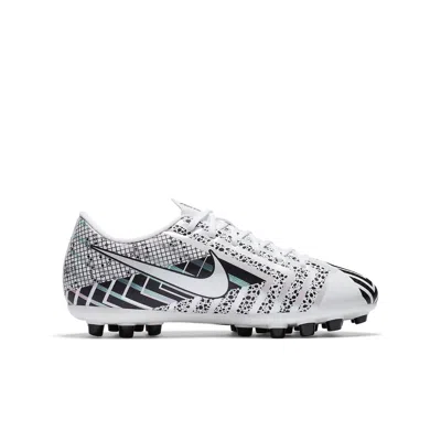 Nike (gs)  Jr Vapor 13 Academy Mds Ag Soccer Shoes K White In Multi
