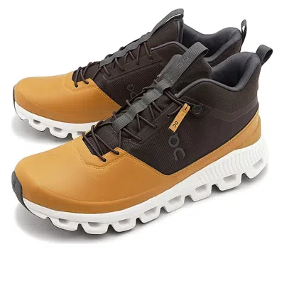 On Running Cloud Hi 'caramel Black' In Neutral