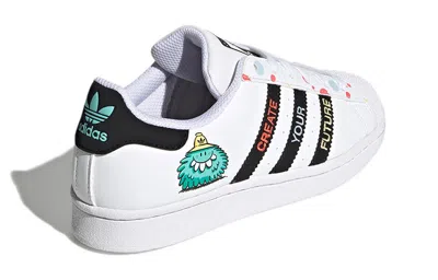 Adidas Originals (gs) Adidas Kevin Lyons X Superstar Big Kids 'create Your Future'