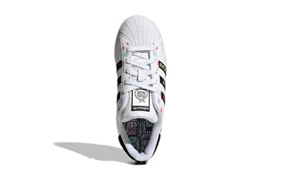 Adidas Originals (gs) Adidas Kevin Lyons X Superstar Big Kids 'create Your Future'