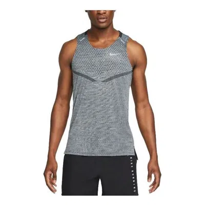 Nike Dri-fit Adv Techknit Ultra Tank 'grey' In Gray