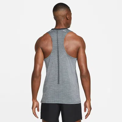 Nike Dri-fit Adv Techknit Ultra Tank 'grey' In Gray