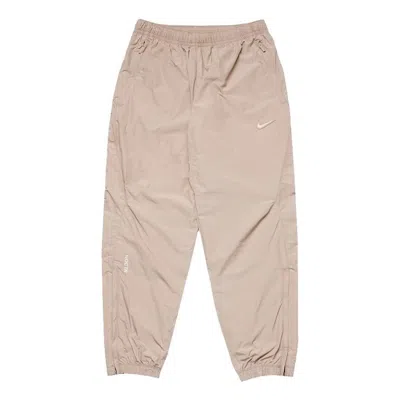 Nike X Nocta Drake Nylon Track Pants 'hemp' In Neutral