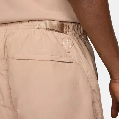 Nike X Nocta Drake Nylon Track Pants 'hemp' In Neutral
