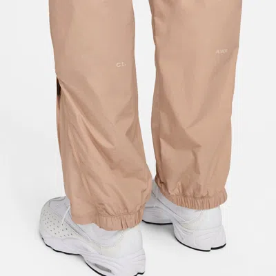Nike X Nocta Drake Nylon Track Pants 'hemp' In Neutral