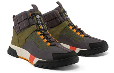 Timberland Trail Ek+ Sneaker Boot 'dark Grey With Green' In Multi