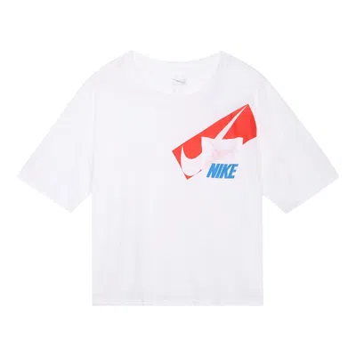 Nike (wmns)  Dri-fit Loose Crew Neck Short Sleeve T-shirt White