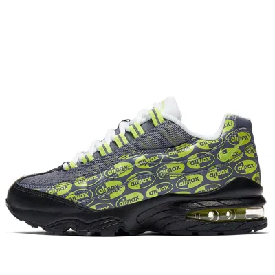 Nike (gs)  Air Max 95 Se 'logos' In Black