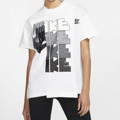 Nike (wmns)  X Sacai Hybrid T-shirt 'white'