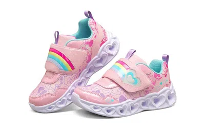 Skechers (gs)  Heart Lights In Pink