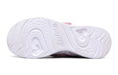 Skechers (gs)  Heart Lights In Pink