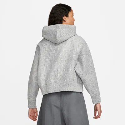 Nike (wmns)  Forward Hoodie 'grey Heather' In Gray