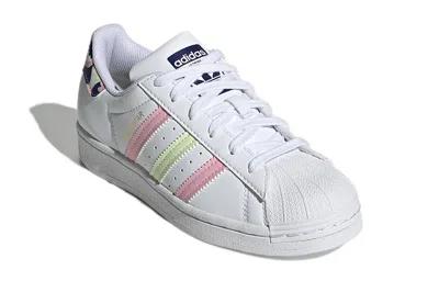 Adidas Originals (ps)  Superstar Sneakers/shoes In White