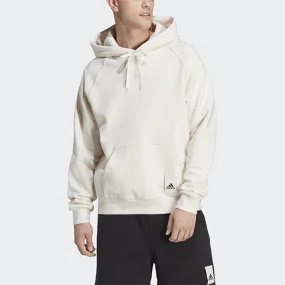 Adidas Originals Adidas Lounge Fleece Hoodie 'chalk White'