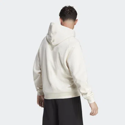 Adidas Originals Adidas Lounge Fleece Hoodie 'chalk White'