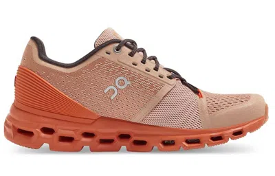 On Running (wmns)  Cloudstratus 'cobble Grey Green' In Orange
