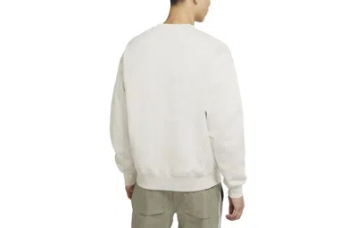 Nike Solo Swoosh Crewneck Sweatshirt White In Neutral