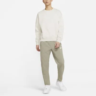 Nike Solo Swoosh Crewneck Sweatshirt White In Neutral