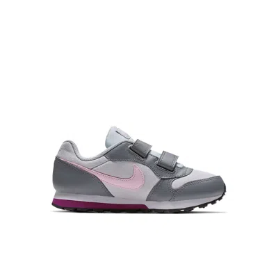 Nike (ps)  Md Runner 2 'grey Pink' In Gray