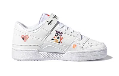 Adidas Originals (ps) Adidas Forum Low C 'white Cartoon'