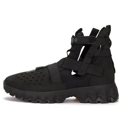 Timberland Greenstride Edge Lace Up Boot Sandals 'black' In Black