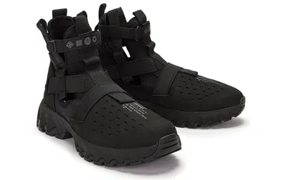 Timberland Greenstride Edge Lace Up Boot Sandals 'black' In Black