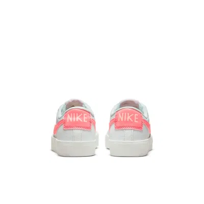 Nike (gs)  Blazer Low '77 'white Pink Gaze' In Neutral