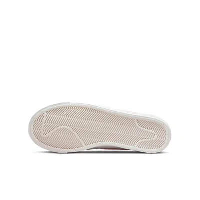 Nike (gs)  Blazer Low '77 'white Pink Gaze' In Neutral